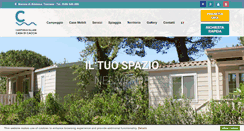 Desktop Screenshot of campingcasadicaccia.com