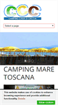 Mobile Screenshot of campingcasadicaccia.it